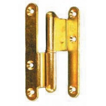 Lot de 12 paumelles menuiserie bois coudée - TORBEL
