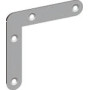 Equerre de cadre plate en acier zingué 3032 - MONIN