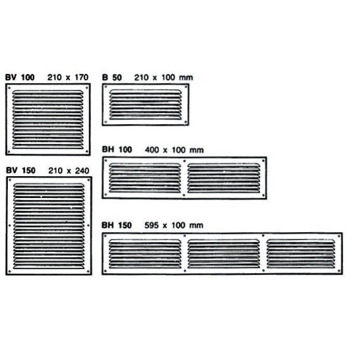 Grille persienne GDF - ASSA ABLOY BEZAULT