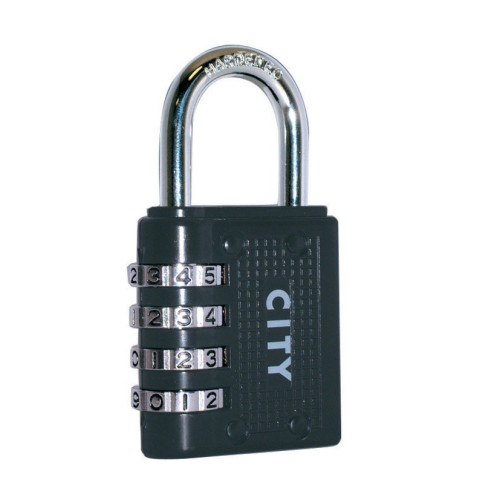 Cadenas à combinaison 4 molettes ISEO 44/40 - ISEO