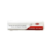 Porte-nom normalisé à encliqueter - RENZ