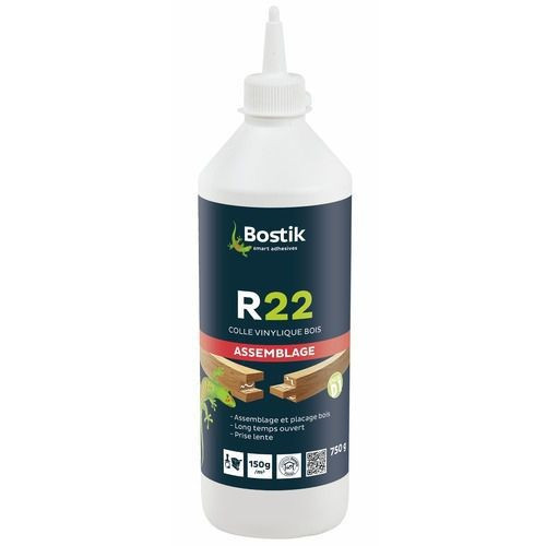 Colle à bois SADER R22 Format Biberon 750g - BOSTIK
