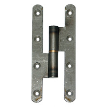Paumelle FF bouts ronds n?uds arasés - 140x 60 mm - FAURE