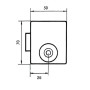 Serrure façon PARIS série 70 - ASSA ABLOY VACHETTE