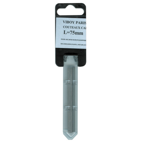 Jeu de fers carbure 327-71 pour rabot VIRUTEX - VIRUTEX