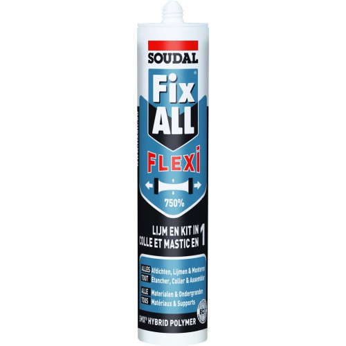 Mastic colle FIX ALL FLEXI - SOUDAL