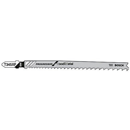 Lot de 5 Lames de scie sauteuse Bois / Métal - BOSCH
