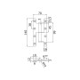 Paumelle inox bouts ronds - DESIGN MAT