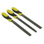 Jeu de 3 Limes demi-douces - STANLEY