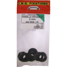 Sachet de 12 rondelles en métal - ING FIXATIONS