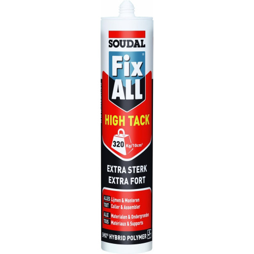 Mastic colle FIX ALL HIGH TACK - SOUDAL
