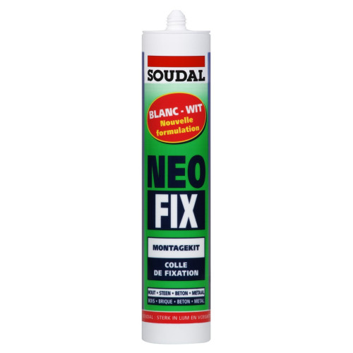 Colle de fixation blanche NEOFIX - SOUDAL