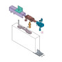 Garniture coulissante pour rail système 0400 KOBLENZ - KOBLENZ