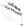 Système pour ouverture de porte simultanée à double vantail 80/120kg - KOBLENZ