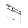 Système pour ouverture de porte parallele 80/120kg - KOBLENZ