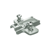 Embase cruciforme a visser SENSYS et INTERMAT - HETTICH