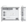 Profilé pour porte coulissant par le bas SlideLine 55 plus - HETTICH
