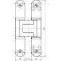 Paumelle TECTUS TE340 3D