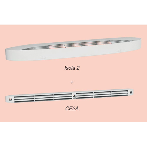 Entrée d'air Autoréglable acoustique ISOLA 2 - 30m3/h