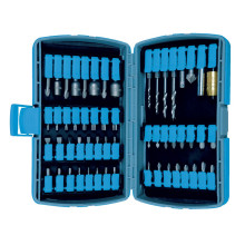 Coffret 56 pièces assortiment vissage/perçage - LEMAN