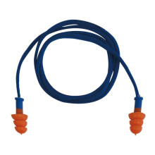 10 paires bouchons d'oreilles thermoplastique avec cordon - DELTA PLUS
