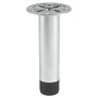 Jeu de 4 pieds acier platine soudée - CAMAR