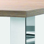 Jeu de 4 pieds de table carrés 60 X 60 mm - CAMAR