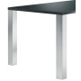 Jeu de 4 pieds de table 80x80 sur platine - CAMAR
