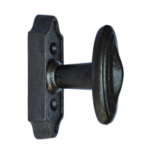 Bouton de fenêtre N°6 sur rosette N°1 - FONDERIE ROLLINGER