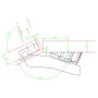 Charniére à boitier Sensys 8639i W45 angle d'ouverture 95° - HETTICH