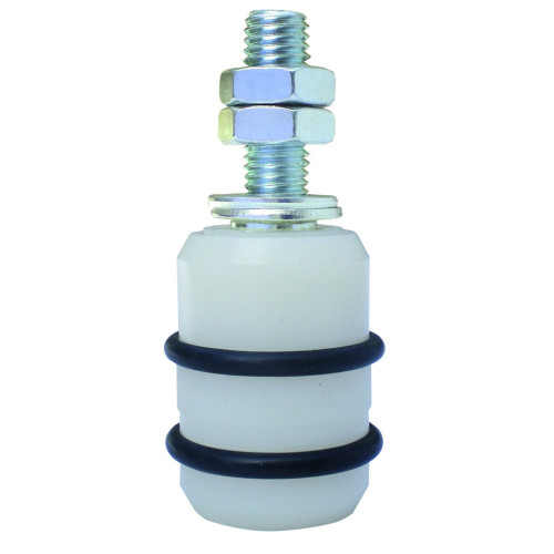 Rouleau guide en nylon pour portail coulissant - IBFM