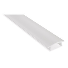 Cache diffuseur pour profil alu pour ruban LED depoli 17,5 mm