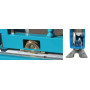 Roue pour portail coulissant avec support intérieur 1 roulement gorge ronde Ø 20 - IBFM