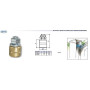 Rouleau guide laiton - IBFM