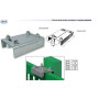 Plaque guide 4 rouleaux - IBFM