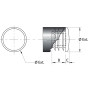 Embout à ailettes tube rond - GEMPLAST