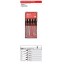 Jeu de 5 limes emmanchées - KS TOOLS