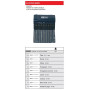 Jeu de 12 limes aiguille - KS TOOLS