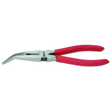 Pince bec demi-rond coudé - KS TOOLS
