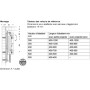 Ferrure de relevage - HAFELE