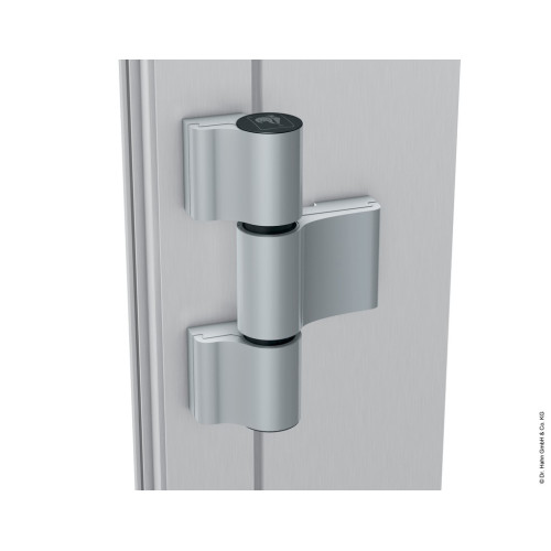 Paumelle universelle 3 lames TURBAND4 - DR.HAHN