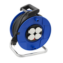 Enrouleur de câble 4 prises 3G1,5 BAT-PRO H07RN-F - BRENNENSTUHL