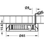 Boîtier de montage à encastrer pour spot LED LOOX5