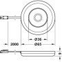 Spot LED en applique LOOX 2027 - HAFELE