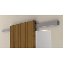 Profil LINEA supérieur pour porte coulissante en applique - ARGENTA