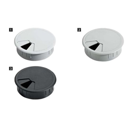 Passe-câbles rond en plastique - HETTICH