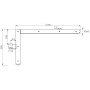Equerre 40x6