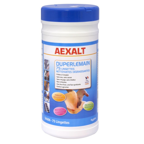 Lingettes nettoyantes dégraissantes DUPERLEMAIN - AEXALT