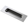 Poignée cuvette rectangle inox - DESIGN MAT