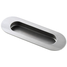Poignée cuvette ovale inox - DESIGN MAT